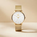 Gold White